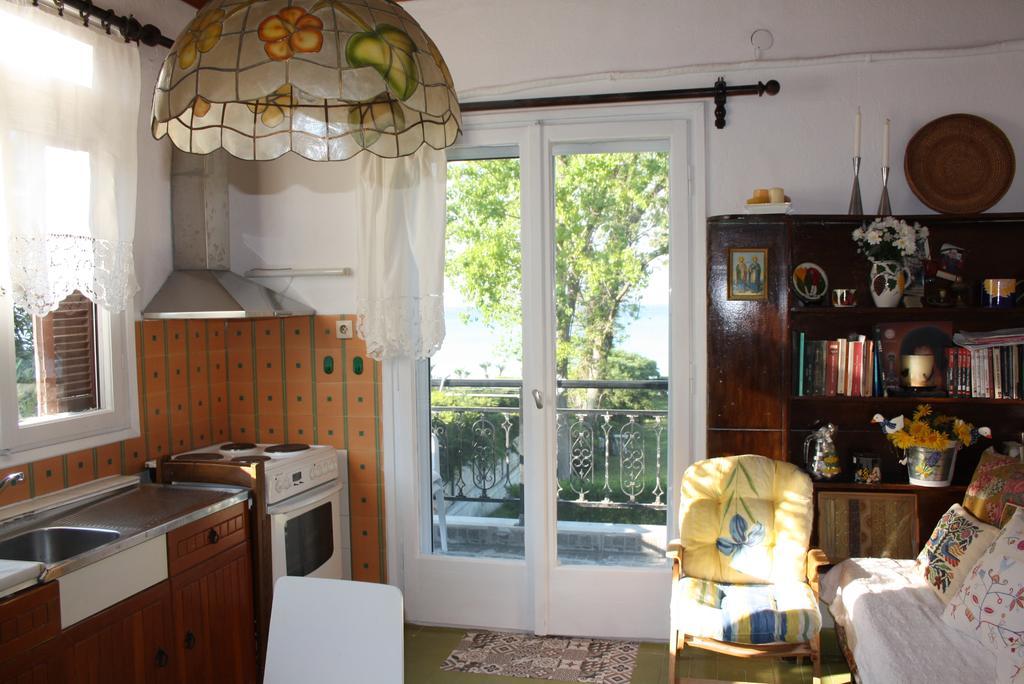 Appartement Lefka à Chaniotis Extérieur photo